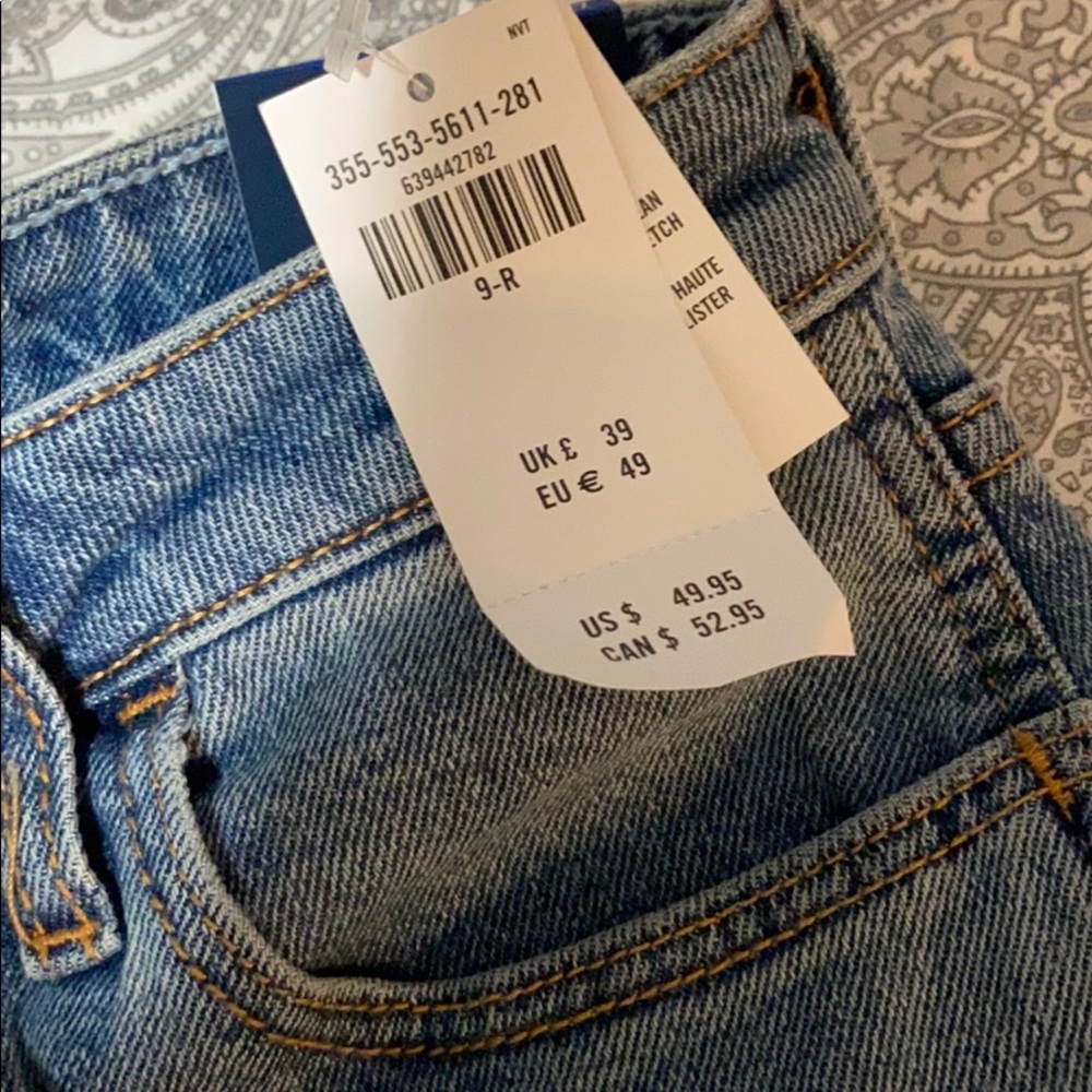 *BRAND NEW* high rise mom jeans size 9 - Picture 4 of 4